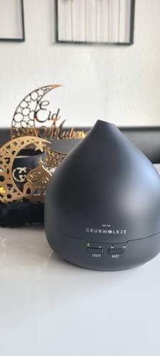 Customer photo review of Unity 2.0 Smellacloud® Diffuser - matt schwarz (400ml)