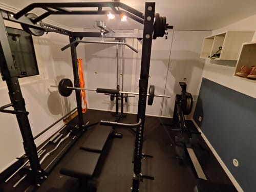 Customer photo review of Lat Pulldown Attachment for Power Cage