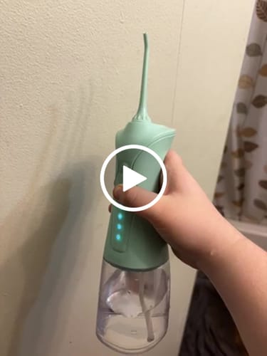 Customer video review of COSLUS C30 (FC5360) Water Dental Flosser
