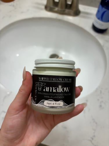 Customer photo review of Whipped Tallow Cream - Vanilla Lavender