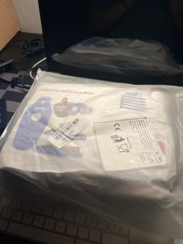 Customer photo review of BellySupport - Die Luftmatraze für entspanntes Bauchliegen in der Schwangerschaft