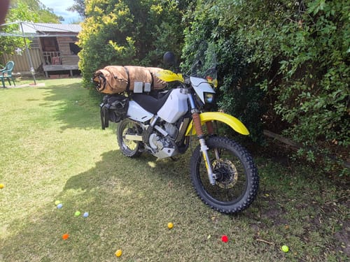 Customer photo review of Wind Rider Seat Cover