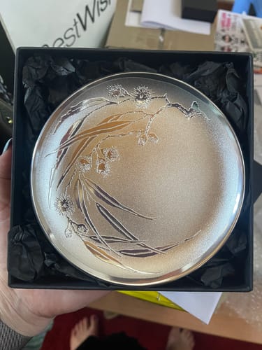 Customer photo review of 6" Plate - Flowering Gum