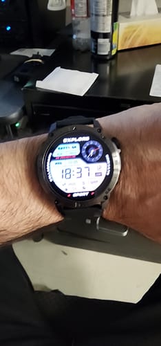 Customer photo review of ZE™ Force Smartwatch – Power Your Day, Track Your Way