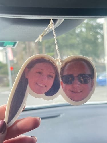 Customer photo review of Custom Shape Air Freshener