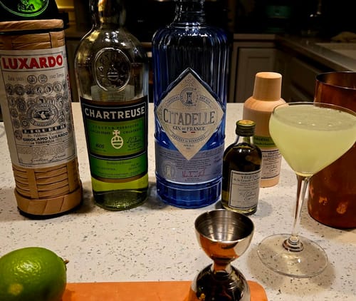 Customer photo review of Chartreuse Vegetal Liqueur de la Grande 100 ml