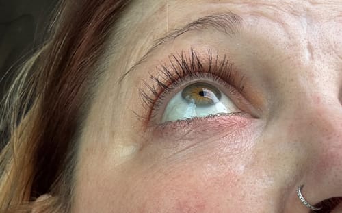 Customer photo review of Everlasting Growth Serum Mascara