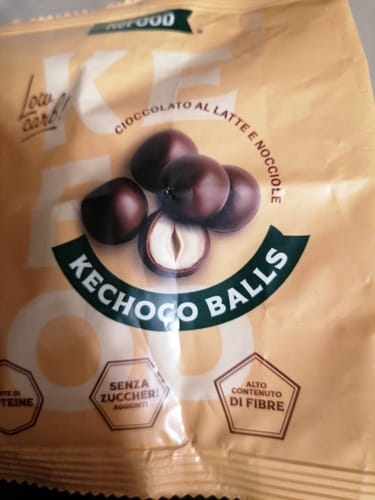 Customer photo review of KECHOCO BALLS - PRALINE PROTEICHE DI CIOCCOLATO E NOCCIOLE BOX DA 10 PZ (KETO FRIENDLY)