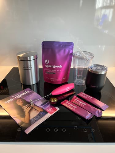 Customer photo review of rainbow dust - new year starter kit