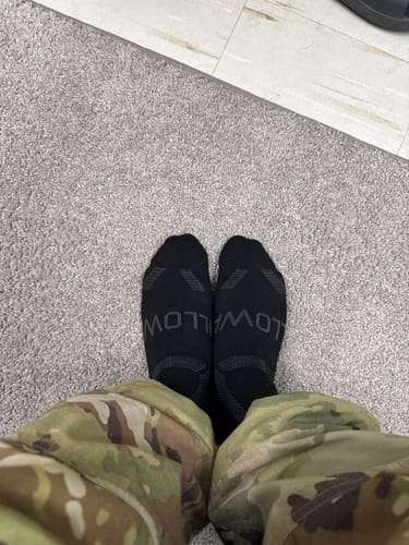 Customer photo review of Men's Alpaca Socks