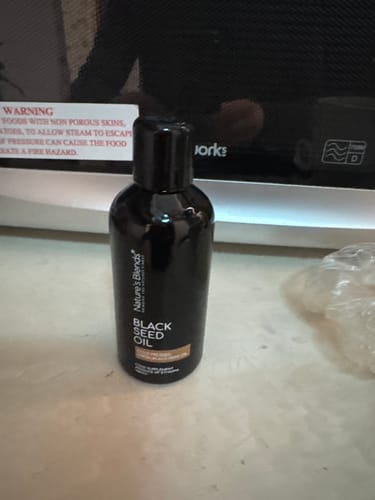 Customer photo review of Black Seed Oil, Ethiopian, Raw Virgin Cold Pressed nigella sativa Oil (100ml)