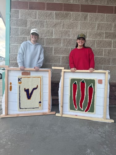 Customer photo review of Tuft Love Group Tufting Classes (Superior, CO)