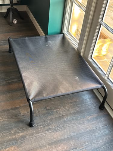 Customer photo review of HiK9 Bed with Black Mesh Cover