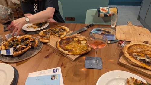 Customer photo review of Sourdough Pizza Bases