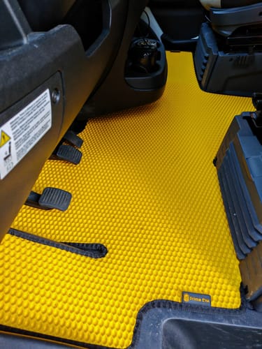 Customer photo review of Auto Fußmatten nach Maß - Vorne