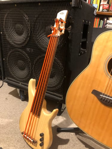 Customer photo review of Worth OP-R UBASS Strings Regular Gauge Poly Urethane