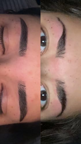 Customer photo review of BROWCOCA!NE - Augenbrauenserum