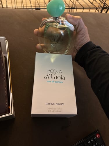 Customer photo review of Acqua Di Gioia For Women By Giorgio Armani Eau De Parfum Spray 3.4 oz