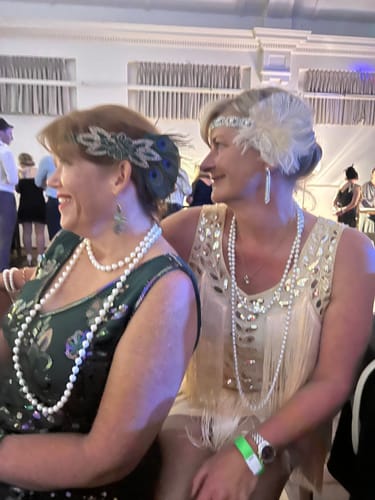 Samantha E. review of 1920s Green Beaded Mila Gatsby Dress image 3 out of 3