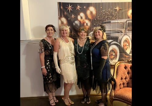 Samantha E. review of 1920s Green Beaded Mila Gatsby Dress image 1 out of 3