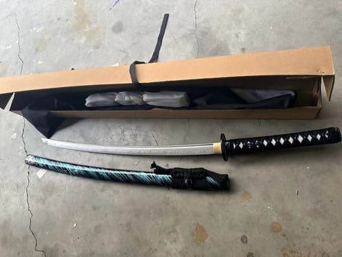 Customer photo review of Jin Sakai's Katana(Ghosts of Tsushima)