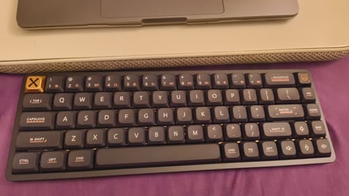 Customer photo review of Magi65 Aluminum Low Profile Mechanical Keyboard