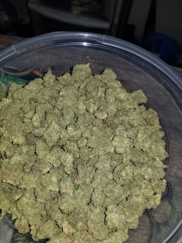 Customer photo review of Wedding Cake - Greenhouse THCA (Smalls)