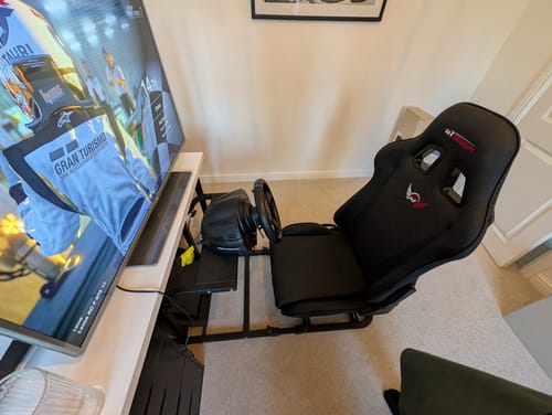 Customer photo review of XL RS Simulator Seat V2