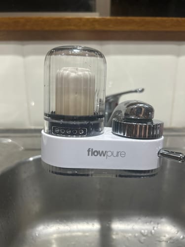 Customer photo review of FlowPure Tap Water Filter
