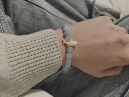 Customer photo review of Shark Tracking Bracelet