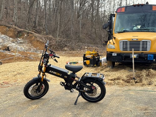 Customer photo review of A8 Pro Max 52V Dual Motor Ebike