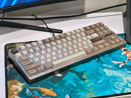 Customer photo review of EVOWORKS Evo80 Keyboard R2 Instock Extras