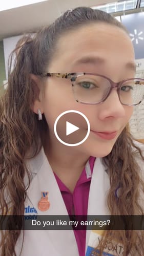 Customer video review of Olivia Clip On Earrings in Silver