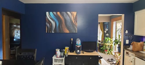 Customer photo review of Colorful Wooden Waves 001 - Johanjjf