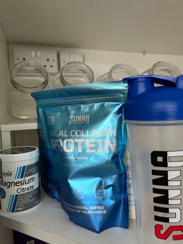 Customer photo review of Halal Collagen Protein