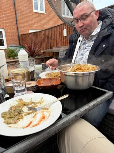 Customer photo review of Color-Block Two-Piece Co-Ord Set