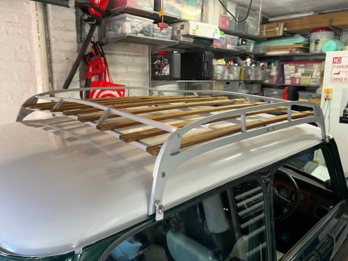 Customer photo review of SMCO Classic Mini Roof Rack