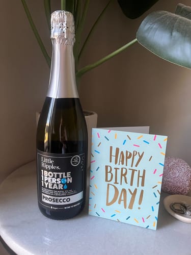 Customer photo review of Prosecco - Single Bottle