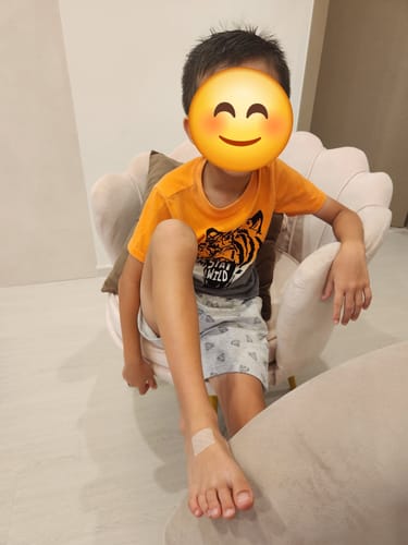 Customer photo review of HAUTUKI Growth Support Patch - 1 Month Supply (1Box)