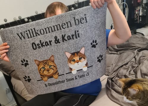 Tami R. review of Willkommen bei - Individuelle Fußmatte image 1 out of 1