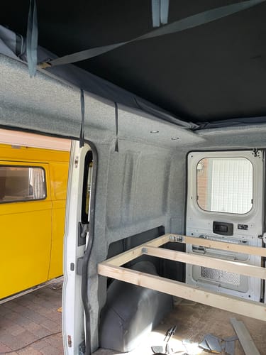 Customer photo review of Carpet Filz selbstklebend für Camper