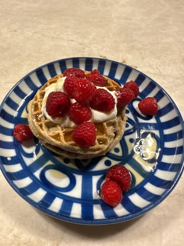 Customer photo review of Protein Waffles At Home (5x 8-packs)