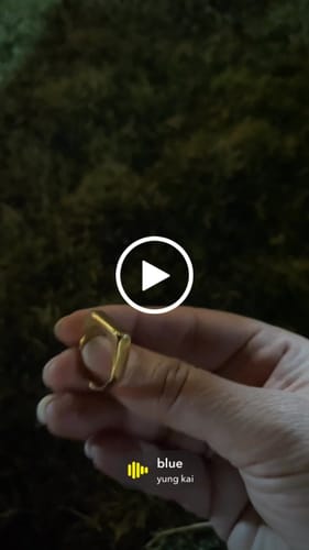 Customer video review of Plain Bar Ring