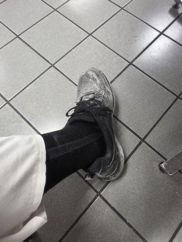 Customer photo review of Men's Alpaca Socks