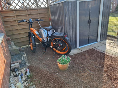 Customer photo review of Lankeleisi MG600 Plus 1000W 26" Fat Bike 960Wh All Terrain SUV E-Bike with Torque Sensor 48V 20Ah Battery