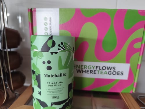 Customer photo review of Té Matcha Premium 100% - (para 1 -3 meses)