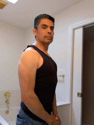 Customer photo review of Win-Test™ - Lean Muscle, Striated & Vascular, Dry Gainer Blend