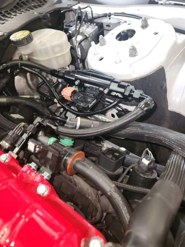 William G. review of Billet Flex Fuel Sensor Mount Dual Channel In Line 6, 8, 10AN Sensor Not Included image 1 out of 3