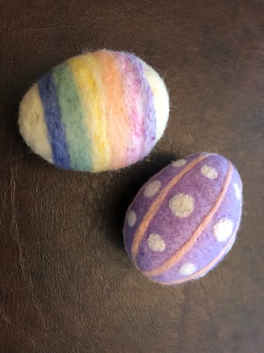 Customer photo review of Rainbow Egg Blanks