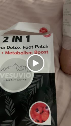 Shweyi N. review of Guarana Detox Foot Patch + Metabolism Boost image 1 out of 1